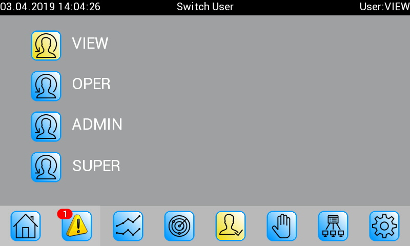 Switch User